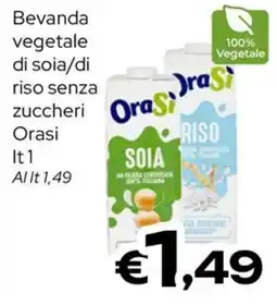 MAX Supermercati Beveranda vegetale di soia Orasi offerta