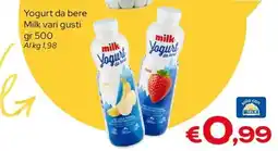 MAX Supermercati milk Yogurt da bere offerta