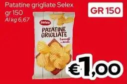 MAX Supermercati Patatine grigliate Selex offerta