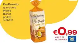 MAX Supermercati Pan Bauletto Grano Duro Mulino Bianco offerta