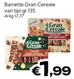 MAX Supermercati Barrette Gran Cereale offerta