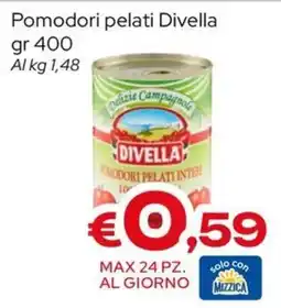 MAX Supermercati Pomodori pelati Divella offerta