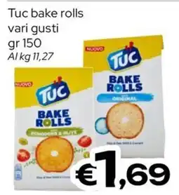 MAX Supermercati Tuc bake rolls offerta