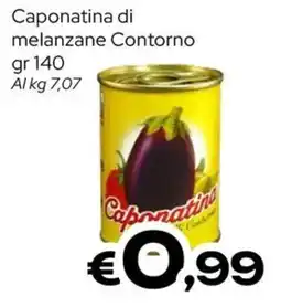 MAX Supermercati Caponatina di melanzane Contorno offerta