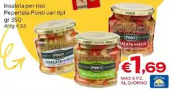 MAX Supermercati Insalata per riso Peperlizia Ponti offerta