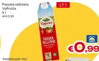 MAX Supermercati Passata vellutata Valfrutta offerta