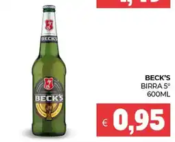 Eté Beck's birra offerta