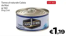 MAX Supermercati Tonno al naturale Calata de Mari offerta