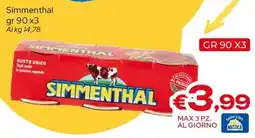 MAX Supermercati Simmenthal offerta