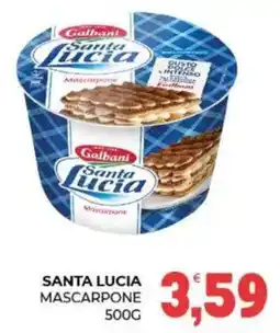 Eté Santa lucia Mascarpone offerta
