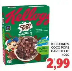 Eté Kellogg's Coco Pops Barchette offerta