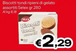 MAX Supermercati Biscotti tondi assortiti Selex offerta