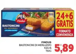 Eté Findus Bastoncini di merluzzo offerta