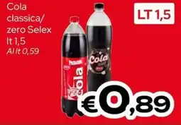 MAX Supermercati Cola classica/zero Selex offerta