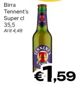 MAX Supermercati Birra Tennent's Super offerta