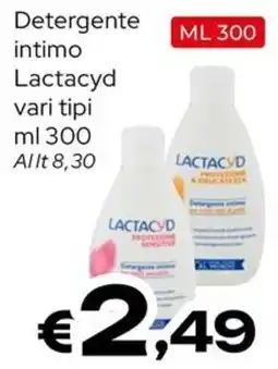 MAX Supermercati Detergente intimo Lactacyd offerta