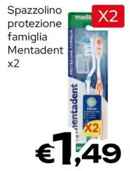 MAX Supermercati Spazzolino protezione famiglia Mentadent offerta