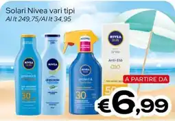 MAX Supermercati Solari Nivea vari tipi offerta