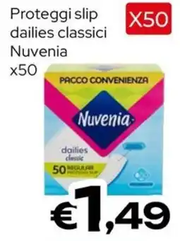 MAX Supermercati Proteggi slip dailies classici Nuvenia offerta