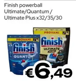 MAX Supermercati Finish powerball Ultimate/Quantum offerta