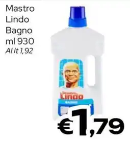MAX Supermercati Mastro Lindo Bagno offerta