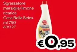 MAX Supermercati Sgrassatore universale Casa Bella Selex offerta