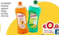 MAX Supermercati Lavapiatti limone agrumi Scala offerta