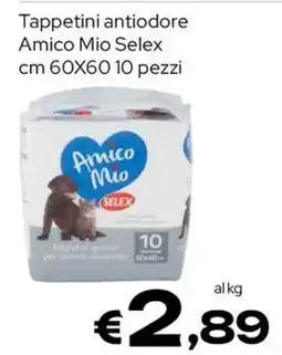 MAX Supermercati Tappetini antiodore Amico Mio Selex offerta