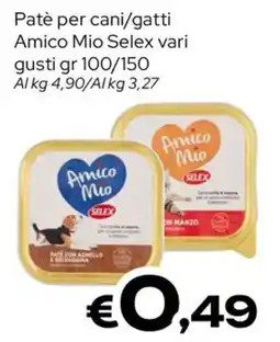 MAX Supermercati Patè Amico Mio Selex offerta