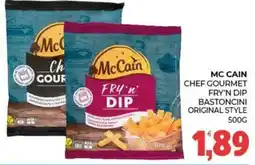 Eté McCain Chef Gourmet Fry'n Dip Bastoncini Original Style offerta