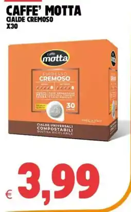 Eté Caffè Motta Cialde Cremoso offerta