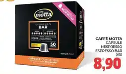 Eté Caffè Motta capsule Nespresso Espresso Bar offerta