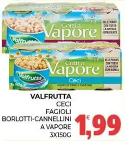 Eté Valfrutta Ceci Fagioli Borlotti-Cannellini a Vapore offerta