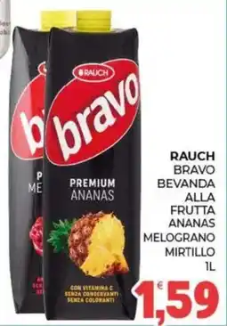 Eté Rauch Bravo bevanda alla frutta ananas offerta