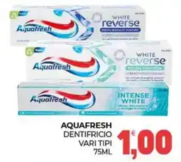 Eté Aquafresh dentifricio offerta