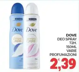 Eté Dove deo spray offerta
