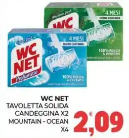 Eté WC NET Tavoletta Solido Candeggina offerta