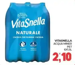 Eté VitaSnella acqua minerale naturale offerta