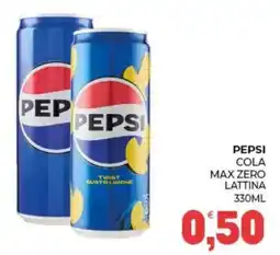 Eté Pepsi Cola Max Zero offerta