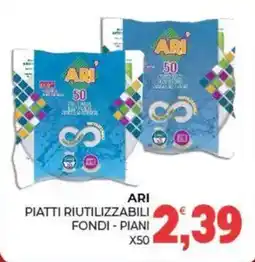 Eté Ari piatti riutilizzabili fondi - piani offerta