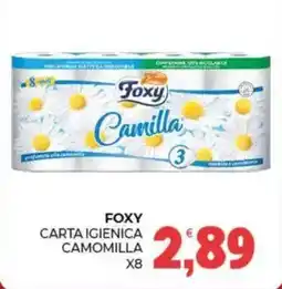 Eté Foxy carta igienica camomilla offerta