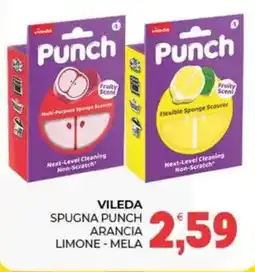 Eté Vileda spugna punch offerta