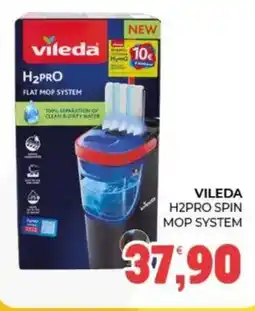 Eté Vileda H2Pro spin mop system offerta