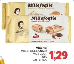 Eté Millefoglie snack Vicenzi offerta