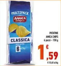 Conad Superstore Patatine Amica Chips Classica offerta