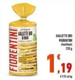 Conad Superstore Gallette bio di mais Fiorentini offerta