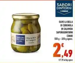 Conad Superstore Olive la Bella di Cerignola offerta