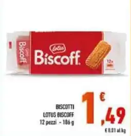 Conad Superstore Biscotti Lotus Biscoff offerta
