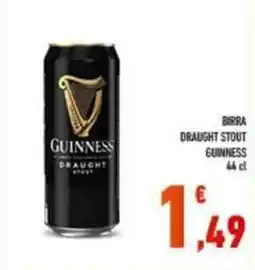Conad Superstore Birra draught stout guinness offerta