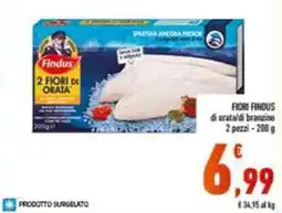 Conad Superstore Fiori Findus di orata/di branzino offerta
